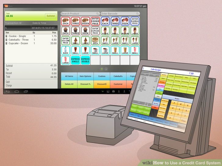 Set up a point of sale (POS) system.